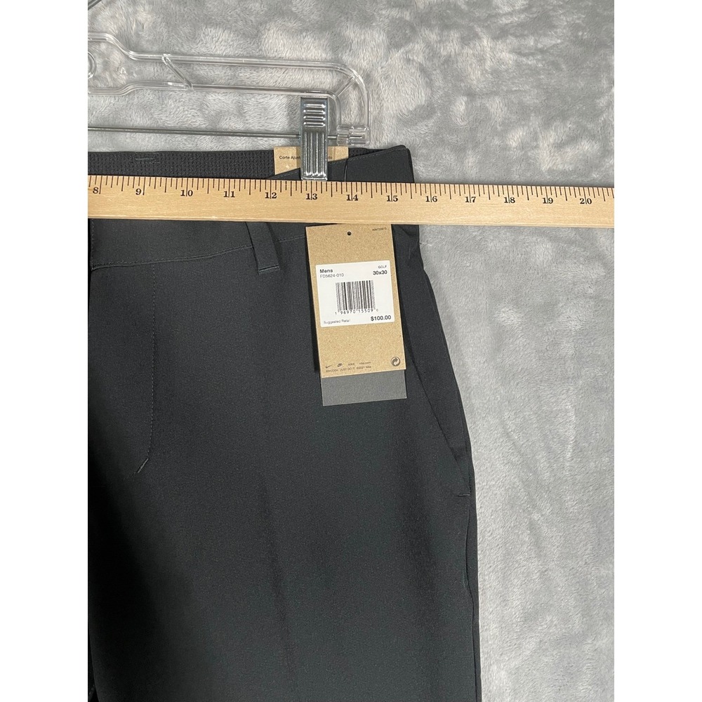 Nike Golf Dri-FIT Victory Slim Fit Pants Mens 30x30 Black FD5624-010 NEW - Picture 8 of 12